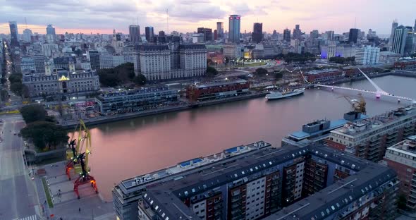 Puerto Madero Sunset - Buenos Aires alt