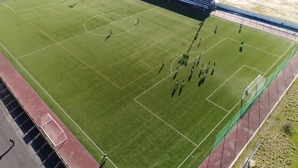 Team training soccer football session alt