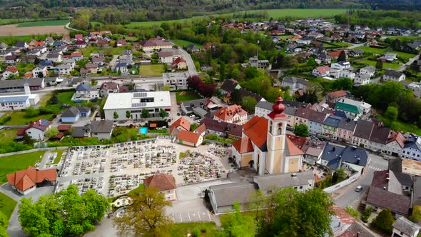 Drone Video of an Austrian Village alt