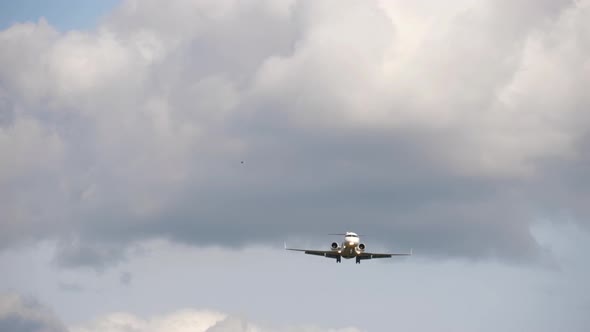 Regional Airliner on Final Approach