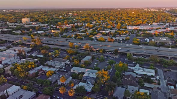 Aerial View of Sacramento Downtown alt