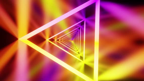 Neon Background Tunnel Vj Loop HD alt