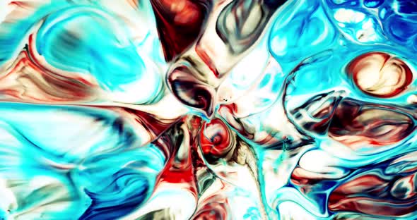 Colorful Abstract Motion Graphic Background 4K