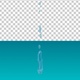 Water jet on transparent background - VideoHive Item for Sale