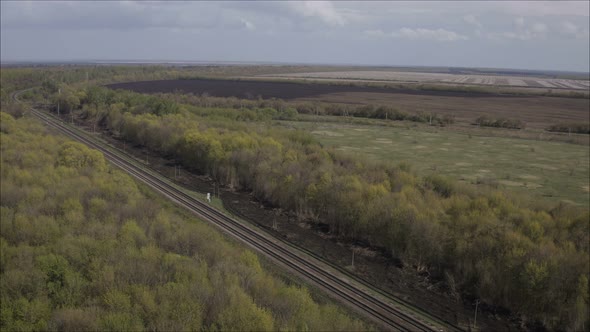 Trains Going Through the Russian Outback alt