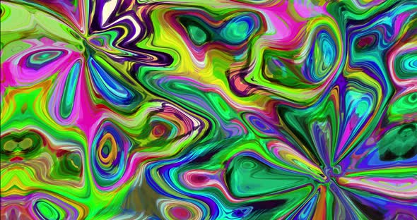 Abstract colorful animation .Multicolor liquid background.Beautiful gradient texture alt