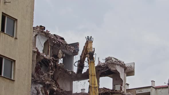 Old Building Destruction Demolition 6 alt