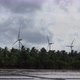 Wind Power Turbines Row Tree Line - VideoHive Item for Sale