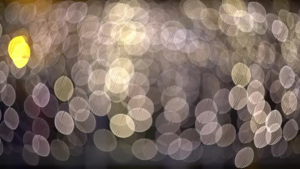 Ambient Abstract Bokeh Particles Background  Video alt