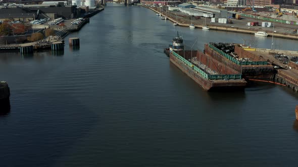Cargo Barges on Newtown Creek alt