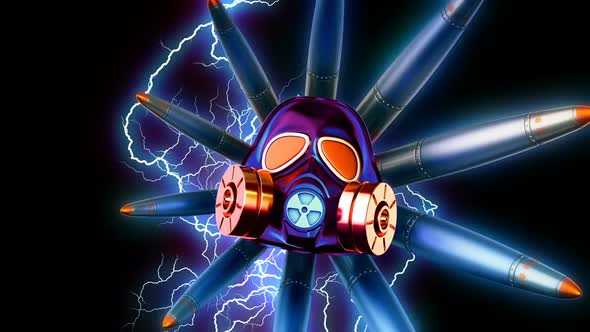 Gas Mask And Missiles VJ Loop alt