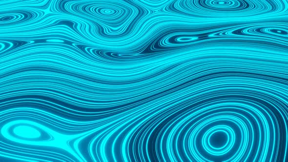 4K Loop Abstract Waving Background of Topographic Map Concept