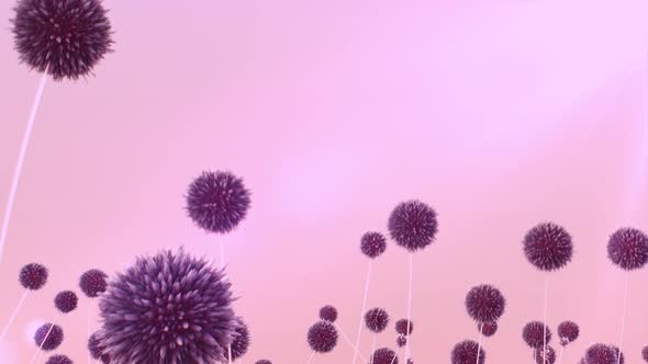 Flower Pastel Color Background 4K alt
