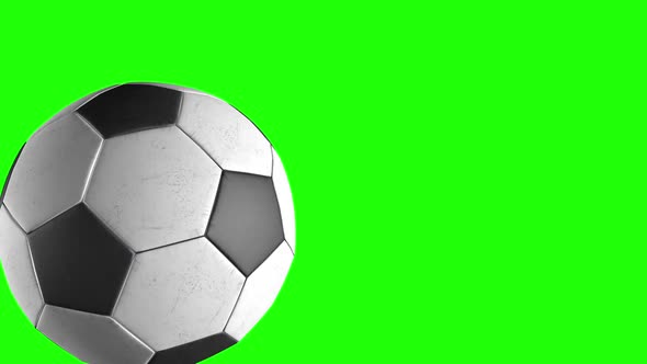 Crossing Through a Soccer Ball