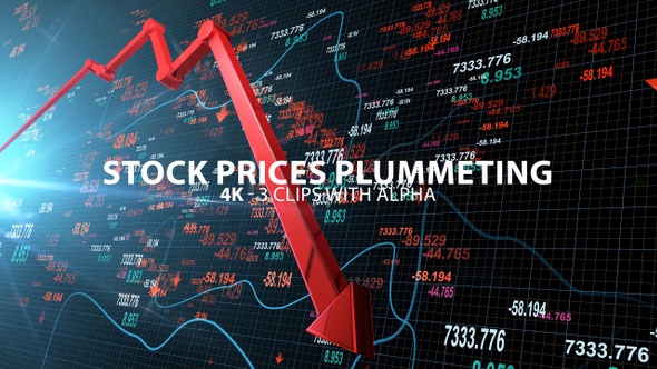 Stock Prices Plummeting 4K