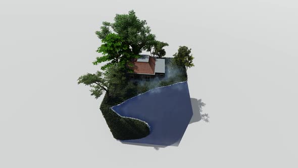 Isometric seafront forest alt