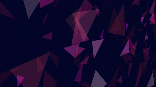 Dynamic close up pattern background of pink and purple big polygons that fall down alt