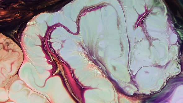 Abstract Colorful Food Paint Diffusion Spread 082 alt