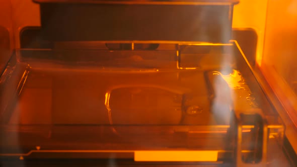 Black Dental 3D Printer in Laboratory for Prosthesis and Crowns Milling alt