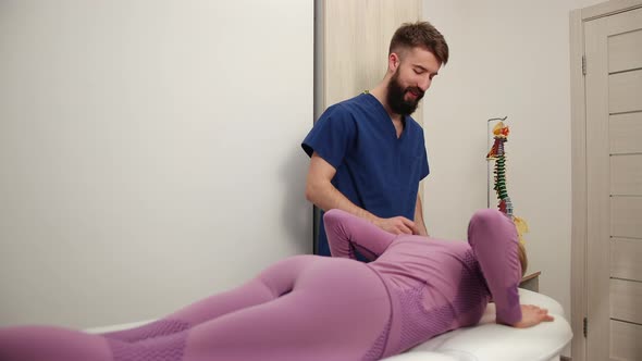 Neck Pain Chiropractic Back Adjustment alt