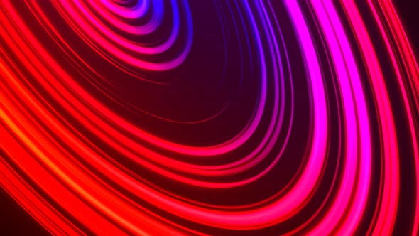 Abstract Glowing Lines motion background