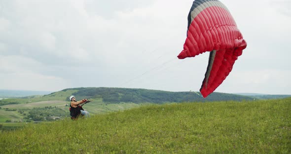 Paraplaning Landscape