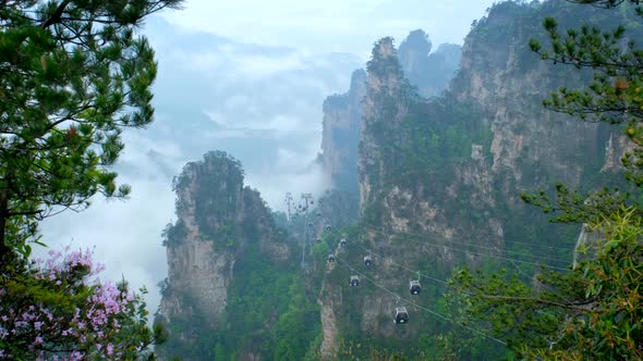 Zhangjiajie Mountains, China alt