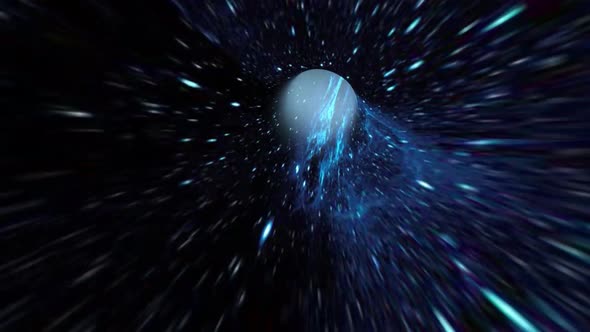 Hyperspace Flight Looped 4K alt