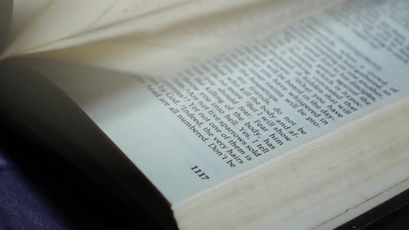 Turning Pages Of Book alt