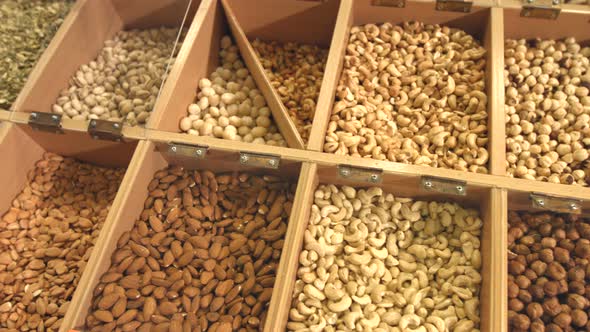 Peeled Nuts and Seeds in Boxes alt