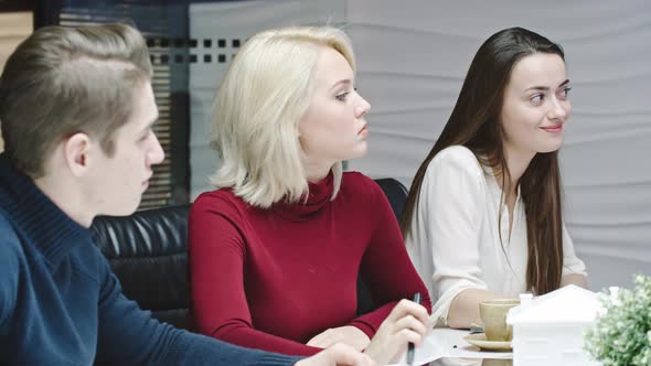 Young Guys at Business Discussion alt