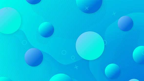 Gradient Background With Circles alt