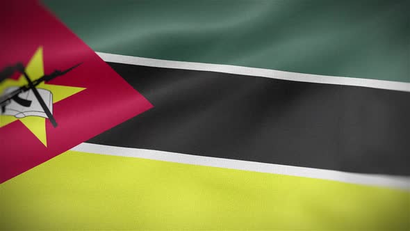 Mozambique Flag alt