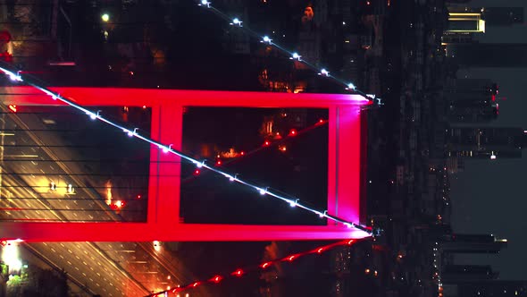 Fatih Sultan Mehmet Bridge Over Bosphorus alt