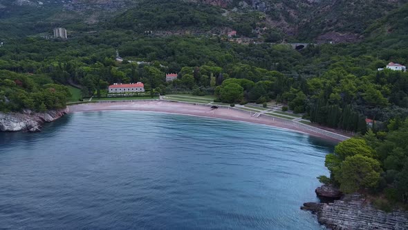 Beautiful View of Seashore From Drone