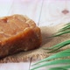 Stack of Jaggery Traditional Cane Sugar Cube on Table - VideoHive Item for Sale