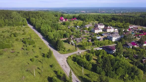 Beautiful view from the helicopter alt