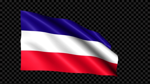 Los Altos Flag Blowing In The Wind alt