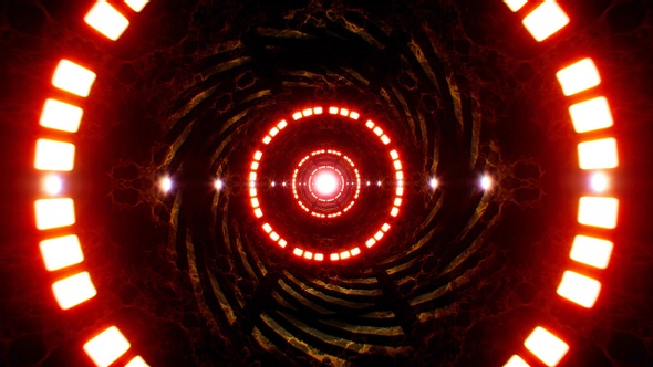 Abstract Construction Site VJ Tunnel Loop 4K alt