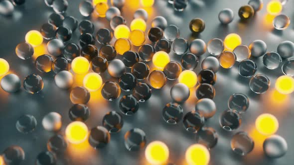 Colorful Spheres Interaction alt