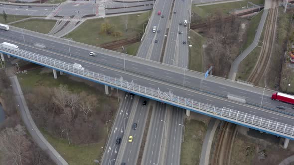 Highway from above