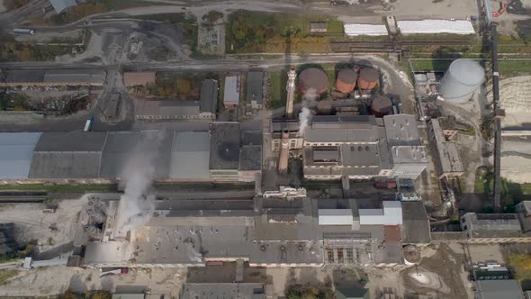 Sugar Factory Aerial View