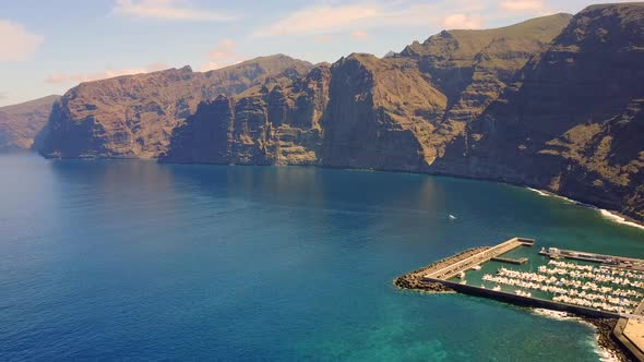 Tenerife Los Gigantes Panoramic View alt