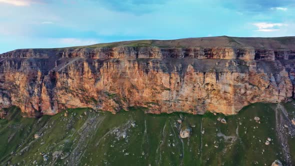 Aerial View of Mountain Plateau alt