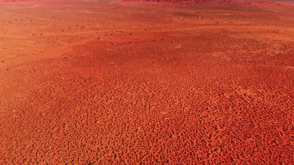 Monument Valley Rock Formations in Navajo Land alt