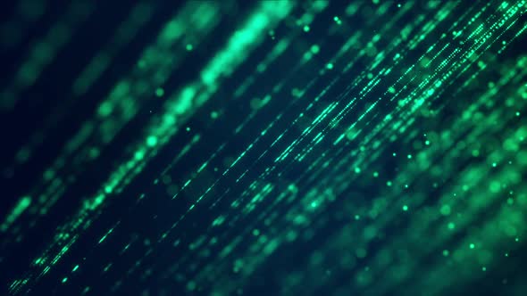 The Glittering Green Moving Dot Pattern Background Looks Attractive alt