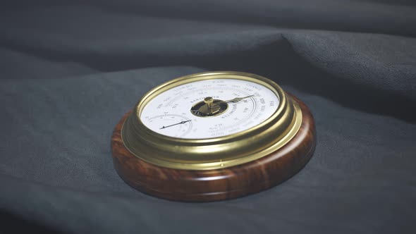 Weather changes. Barometer is forecasting worse atmospheric parameters. 4KHD alt