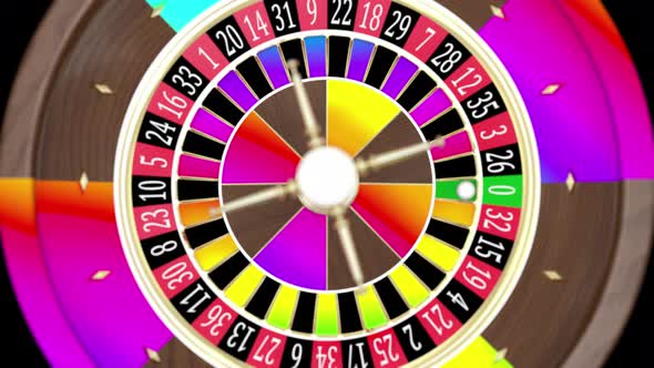 Colorful Diverse Rainbow Roulette with Alpha