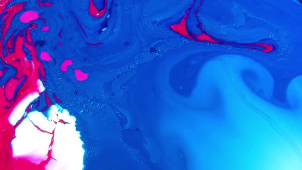 Abstract Colored Mixture Of Paints Swirling Texture alt