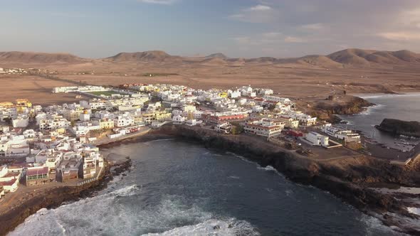 El Cotillo Aerial, Fuerteventura, Spain